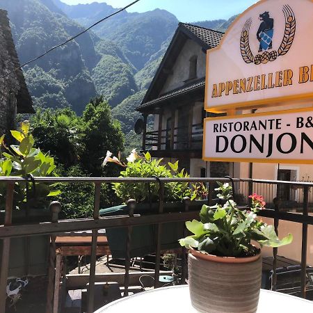 Donjon B&B E Ristorante Someo Exterior photo